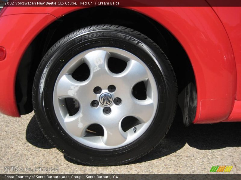 Red Uni / Cream Beige 2002 Volkswagen New Beetle GLS Coupe