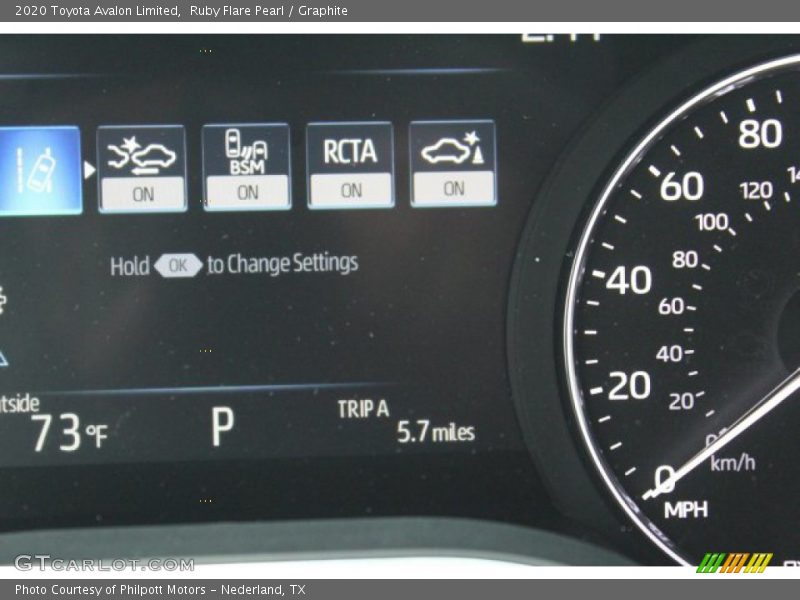 Ruby Flare Pearl / Graphite 2020 Toyota Avalon Limited