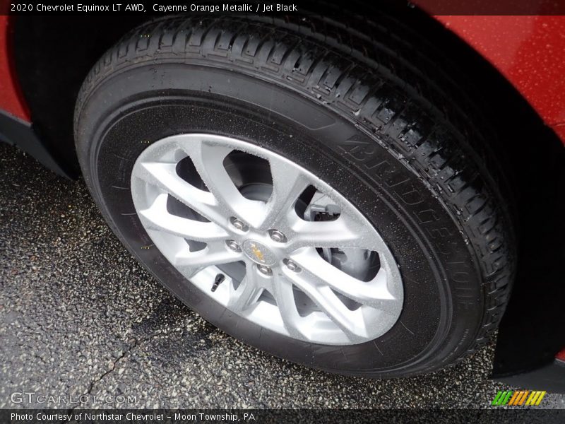 Cayenne Orange Metallic / Jet Black 2020 Chevrolet Equinox LT AWD