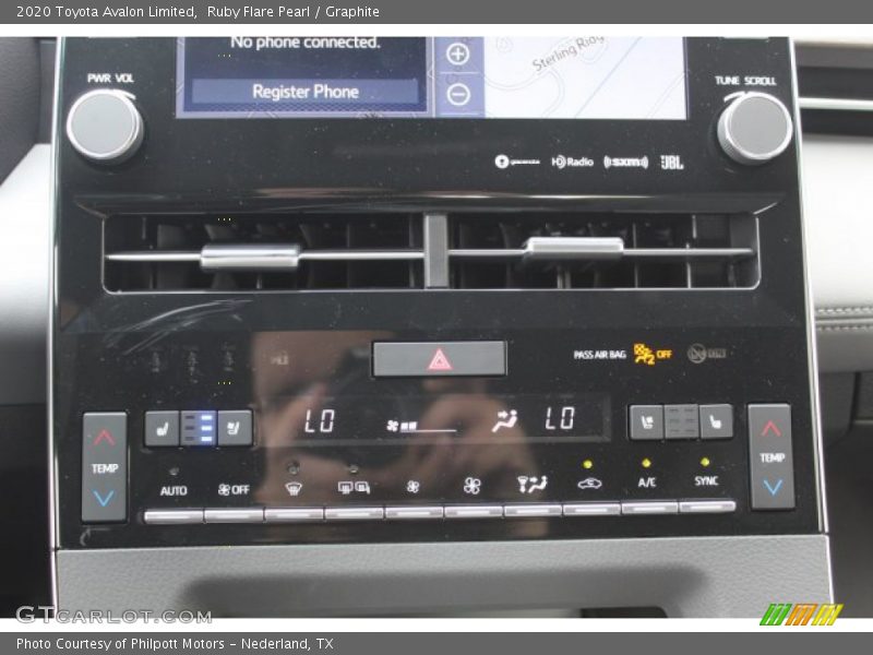 Ruby Flare Pearl / Graphite 2020 Toyota Avalon Limited