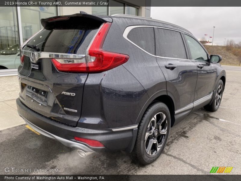 Gunmetal Metallic / Gray 2019 Honda CR-V Touring AWD