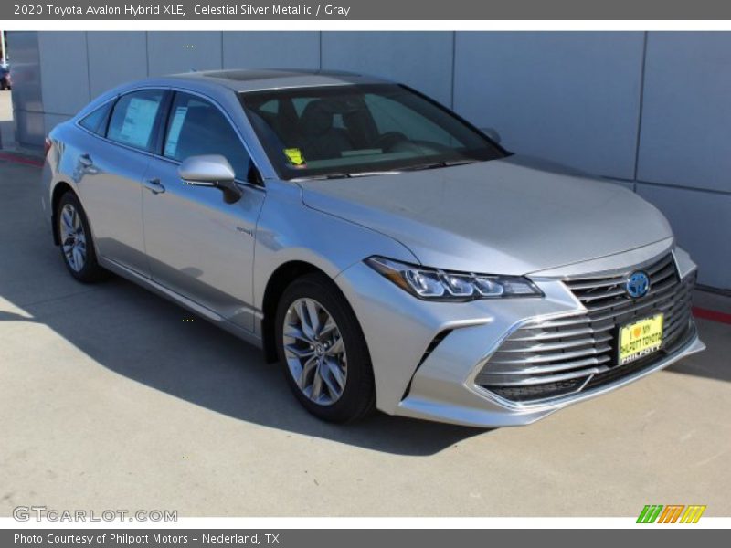 Celestial Silver Metallic / Gray 2020 Toyota Avalon Hybrid XLE