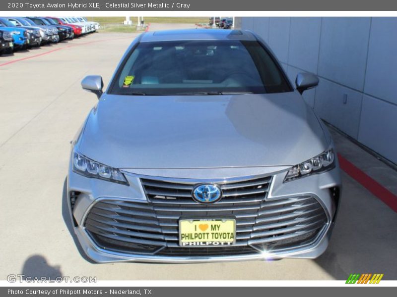 Celestial Silver Metallic / Gray 2020 Toyota Avalon Hybrid XLE