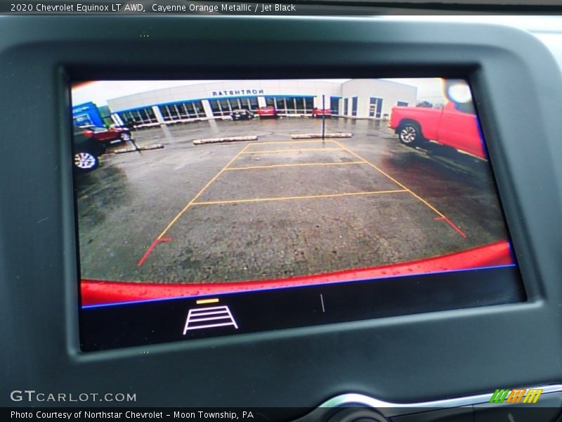 Cayenne Orange Metallic / Jet Black 2020 Chevrolet Equinox LT AWD
