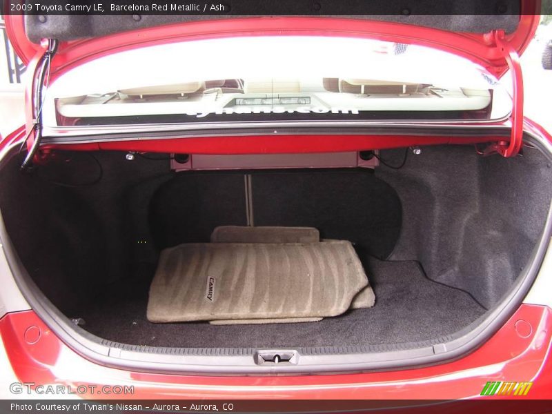 Barcelona Red Metallic / Ash 2009 Toyota Camry LE