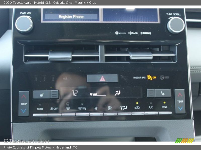 Celestial Silver Metallic / Gray 2020 Toyota Avalon Hybrid XLE