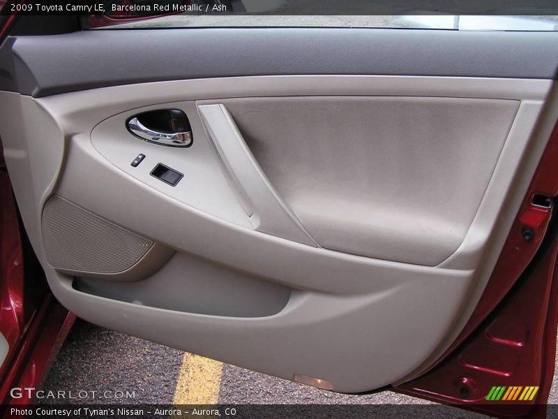 Barcelona Red Metallic / Ash 2009 Toyota Camry LE