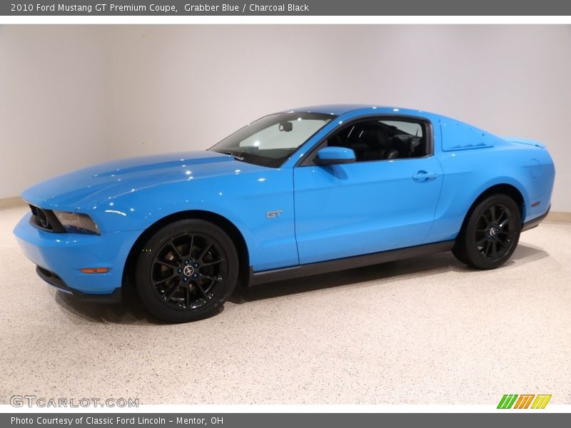  2010 Mustang GT Premium Coupe Grabber Blue