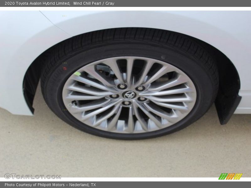 Wind Chill Pearl / Gray 2020 Toyota Avalon Hybrid Limited