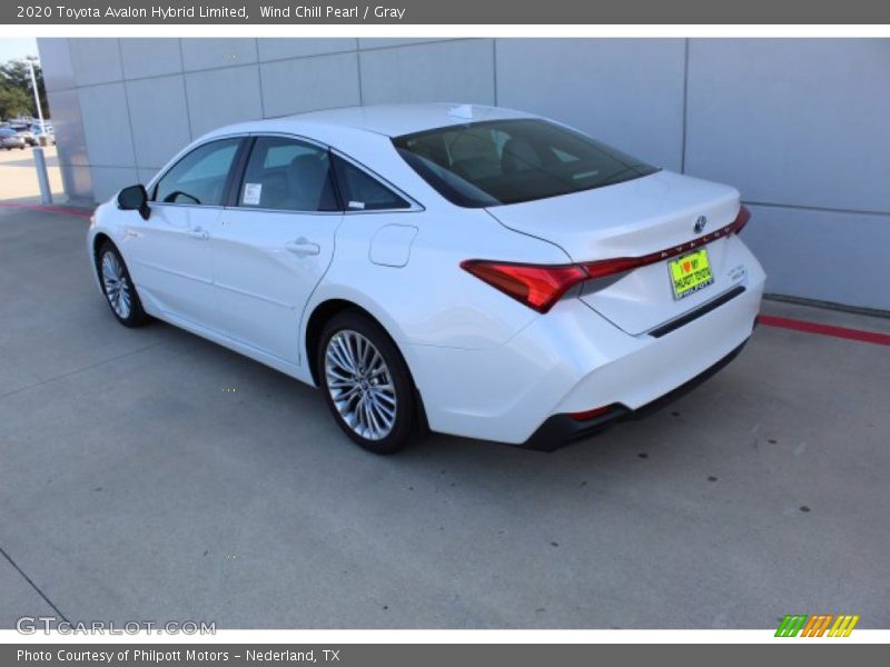 Wind Chill Pearl / Gray 2020 Toyota Avalon Hybrid Limited