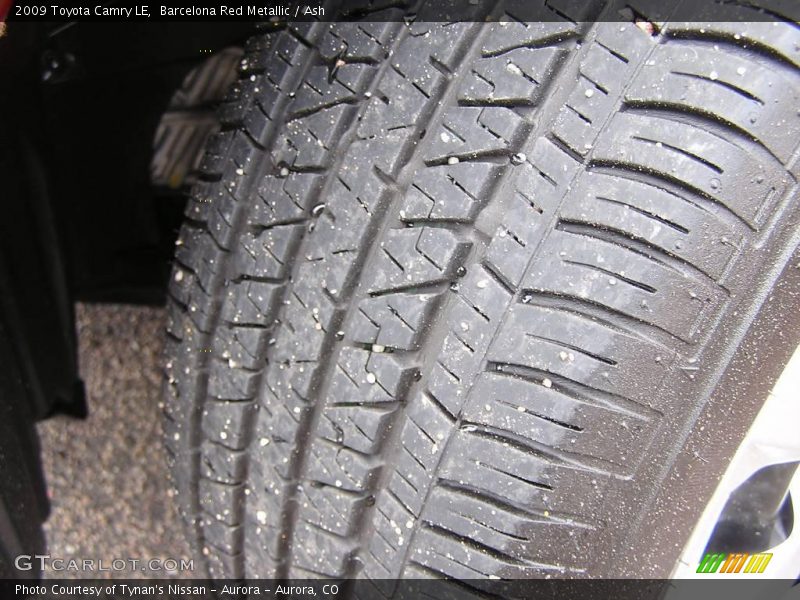 Barcelona Red Metallic / Ash 2009 Toyota Camry LE