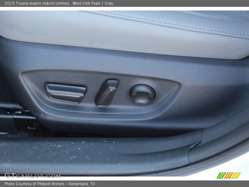Wind Chill Pearl / Gray 2020 Toyota Avalon Hybrid Limited