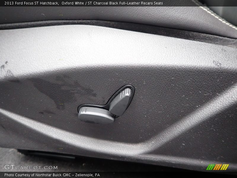 Oxford White / ST Charcoal Black Full-Leather Recaro Seats 2013 Ford Focus ST Hatchback