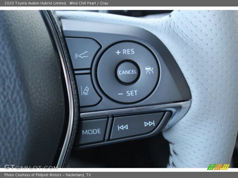 Wind Chill Pearl / Gray 2020 Toyota Avalon Hybrid Limited