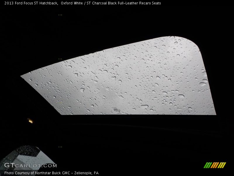 Oxford White / ST Charcoal Black Full-Leather Recaro Seats 2013 Ford Focus ST Hatchback