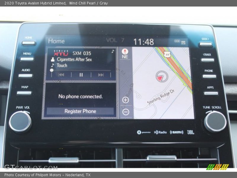 Wind Chill Pearl / Gray 2020 Toyota Avalon Hybrid Limited