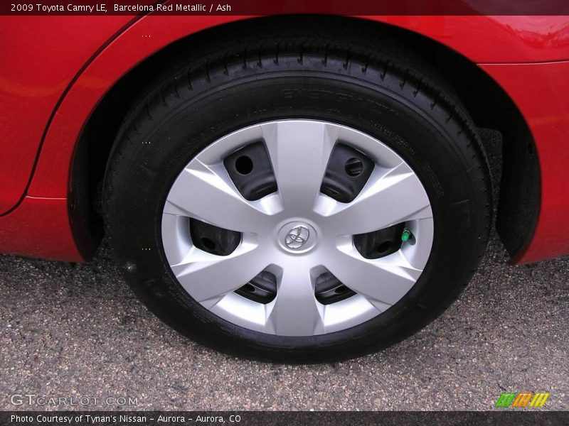 Barcelona Red Metallic / Ash 2009 Toyota Camry LE