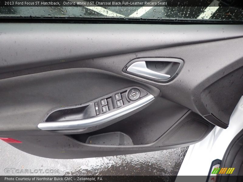 Oxford White / ST Charcoal Black Full-Leather Recaro Seats 2013 Ford Focus ST Hatchback