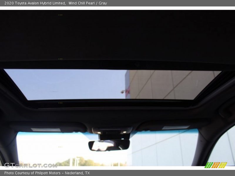 Wind Chill Pearl / Gray 2020 Toyota Avalon Hybrid Limited