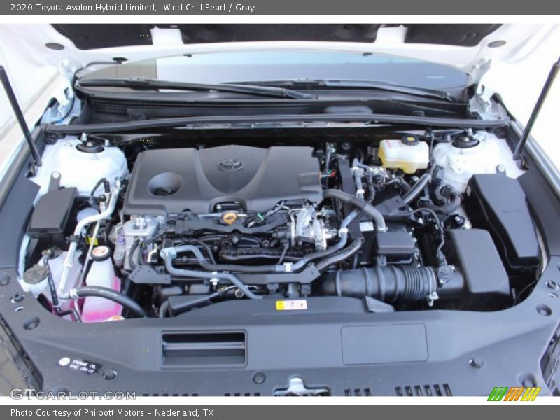 Wind Chill Pearl / Gray 2020 Toyota Avalon Hybrid Limited