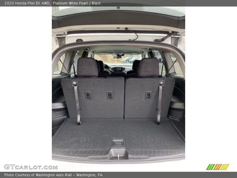 Platinum White Pearl / Black 2020 Honda Pilot EX AWD