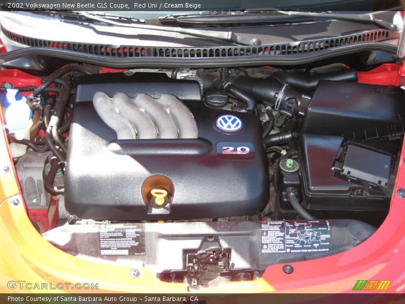 Red Uni / Cream Beige 2002 Volkswagen New Beetle GLS Coupe