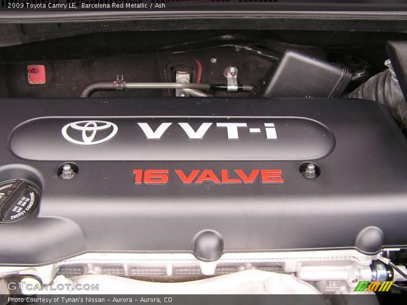 Barcelona Red Metallic / Ash 2009 Toyota Camry LE