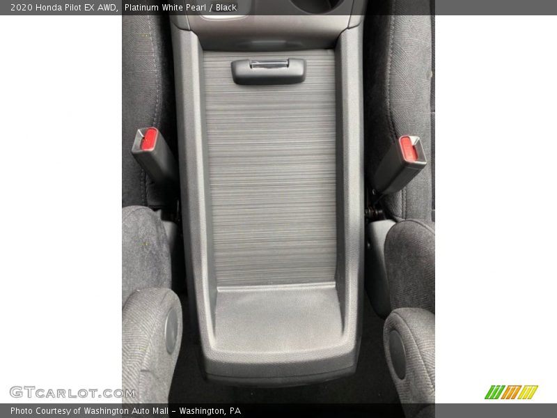 Platinum White Pearl / Black 2020 Honda Pilot EX AWD