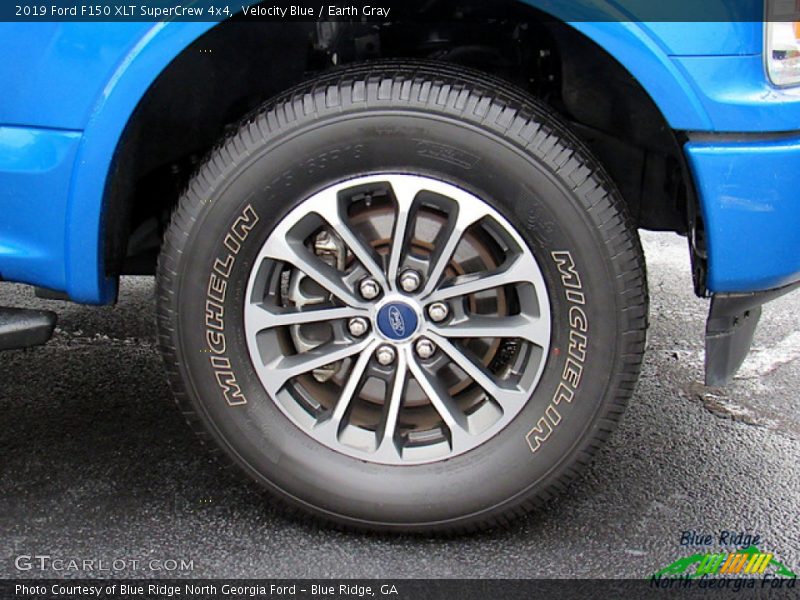Velocity Blue / Earth Gray 2019 Ford F150 XLT SuperCrew 4x4