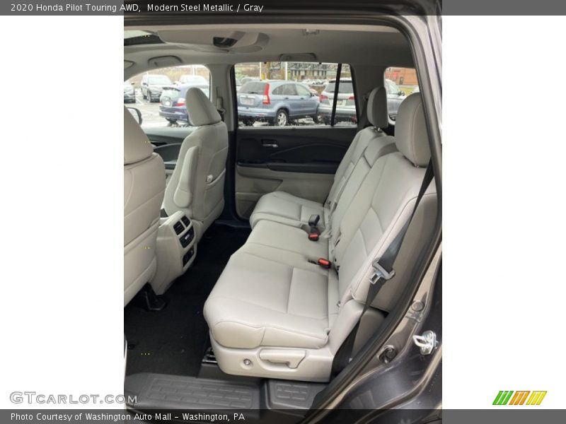 Modern Steel Metallic / Gray 2020 Honda Pilot Touring AWD