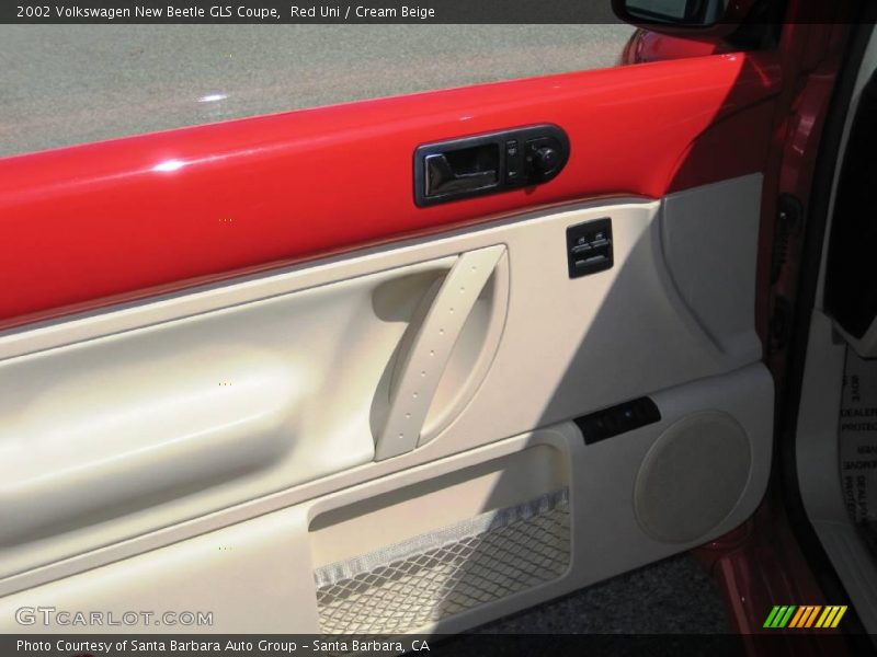 Red Uni / Cream Beige 2002 Volkswagen New Beetle GLS Coupe