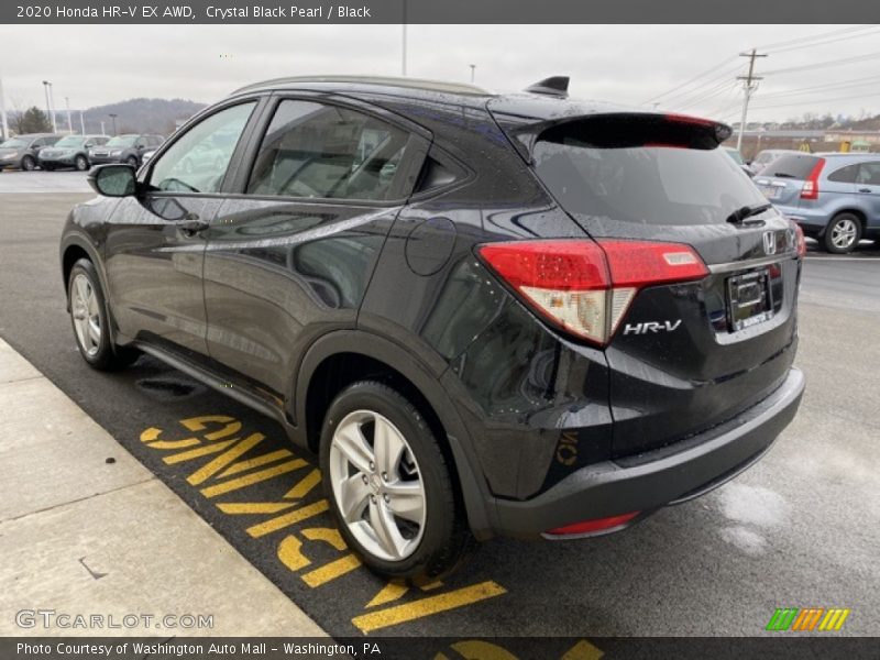 Crystal Black Pearl / Black 2020 Honda HR-V EX AWD