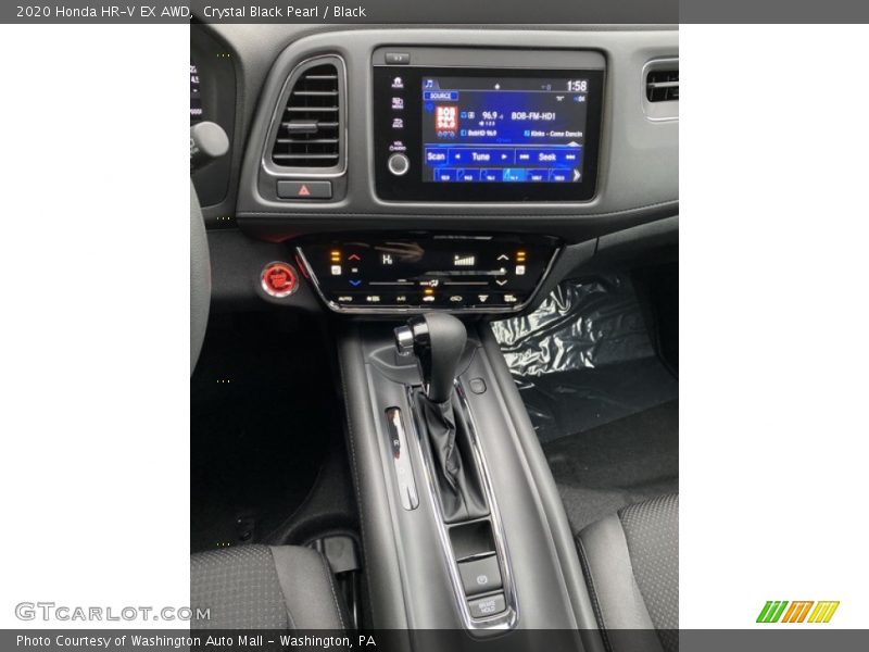 Crystal Black Pearl / Black 2020 Honda HR-V EX AWD