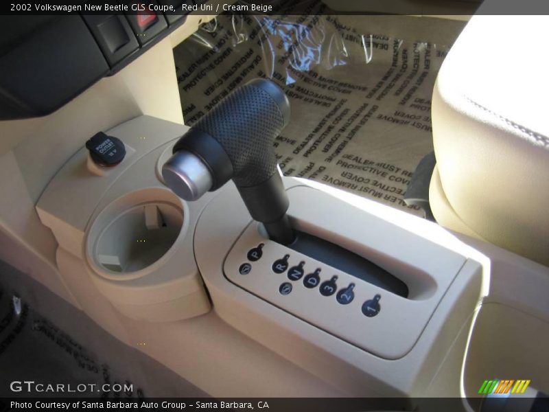Red Uni / Cream Beige 2002 Volkswagen New Beetle GLS Coupe