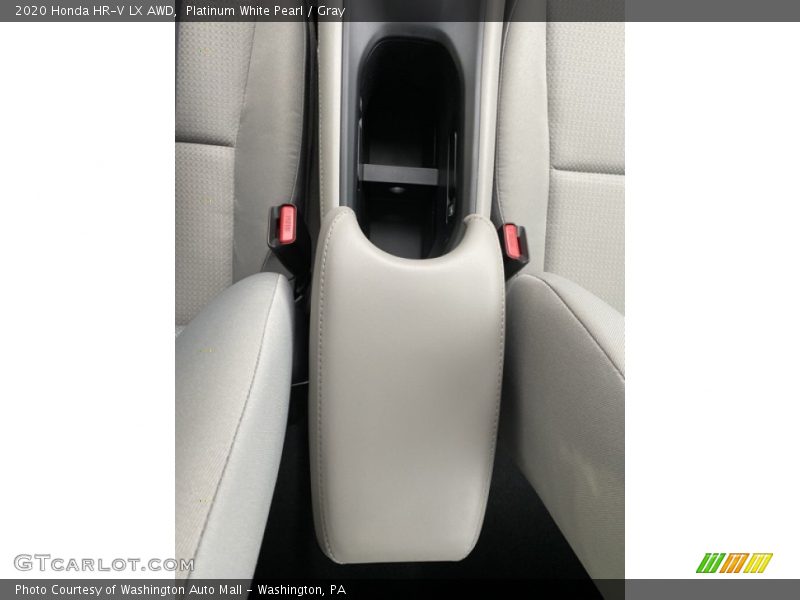 Platinum White Pearl / Gray 2020 Honda HR-V LX AWD