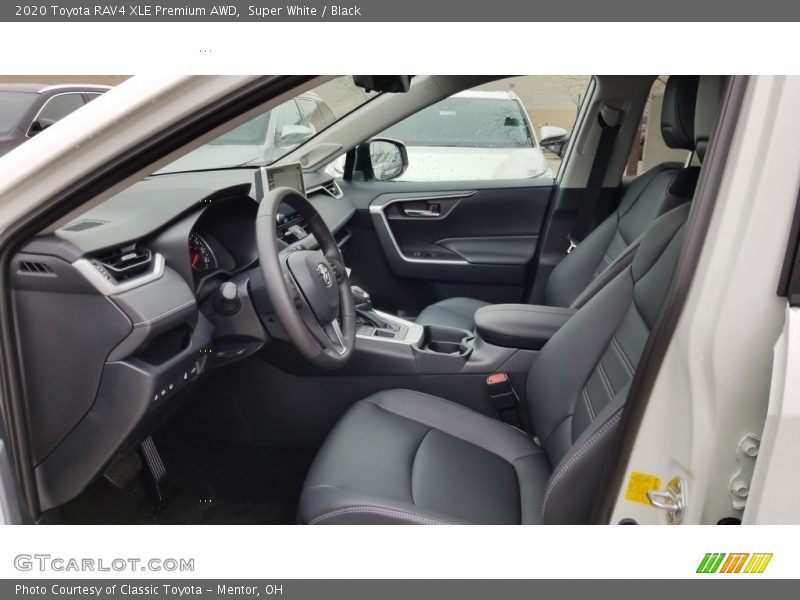 Front Seat of 2020 RAV4 XLE Premium AWD