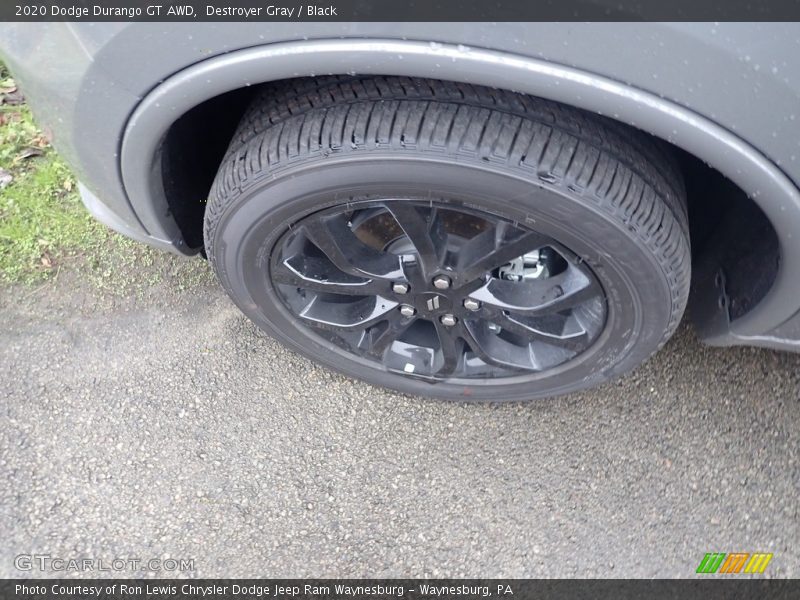 Destroyer Gray / Black 2020 Dodge Durango GT AWD