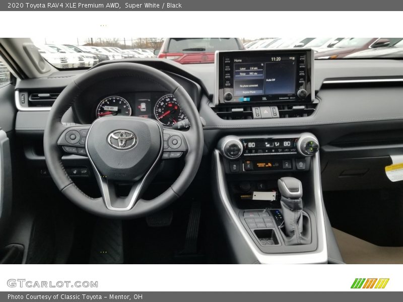 Dashboard of 2020 RAV4 XLE Premium AWD