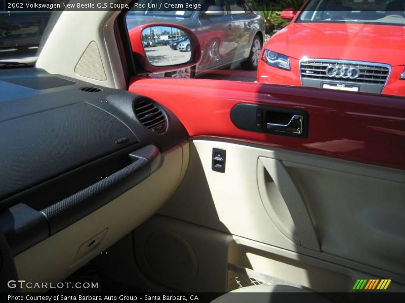 Red Uni / Cream Beige 2002 Volkswagen New Beetle GLS Coupe