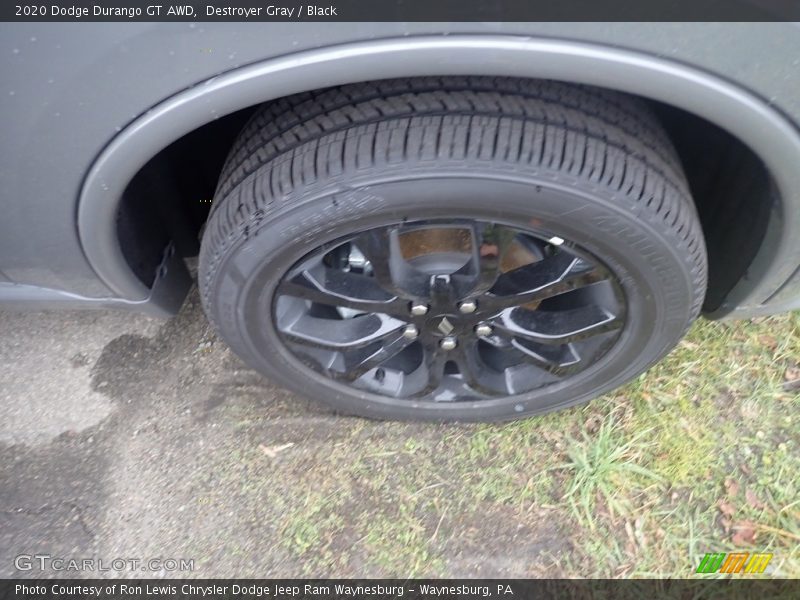 Destroyer Gray / Black 2020 Dodge Durango GT AWD