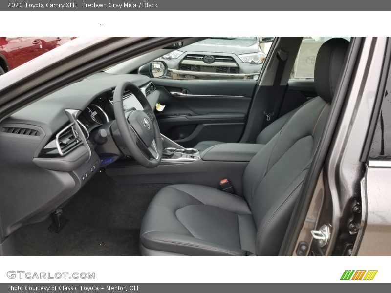  2020 Camry XLE Black Interior