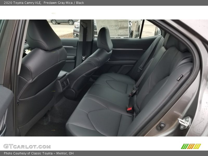 Rear Seat of 2020 Camry XLE
