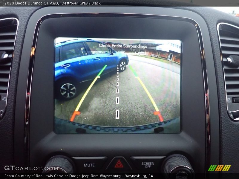 Destroyer Gray / Black 2020 Dodge Durango GT AWD
