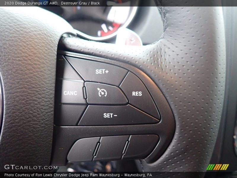 Destroyer Gray / Black 2020 Dodge Durango GT AWD