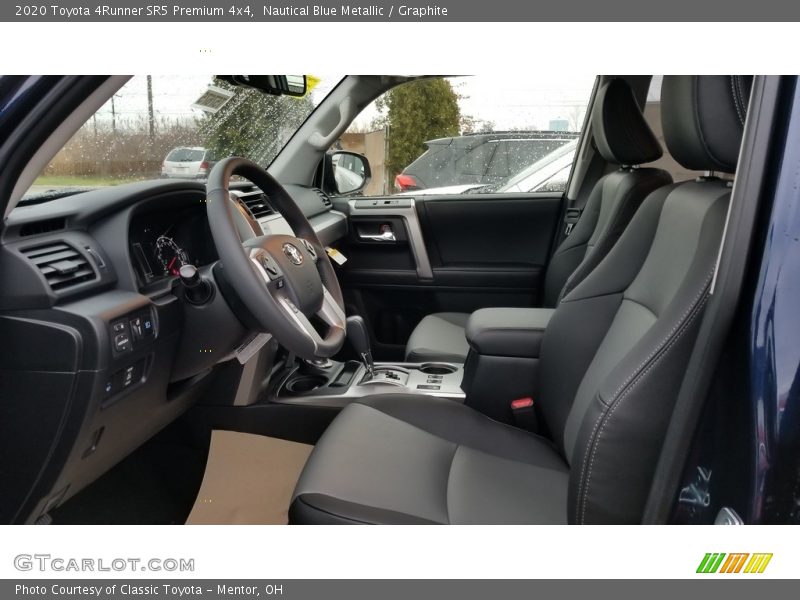Front Seat of 2020 4Runner SR5 Premium 4x4
