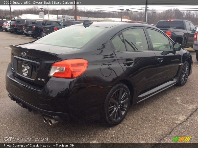 Crystal Black Silica / Carbon Black 2019 Subaru WRX