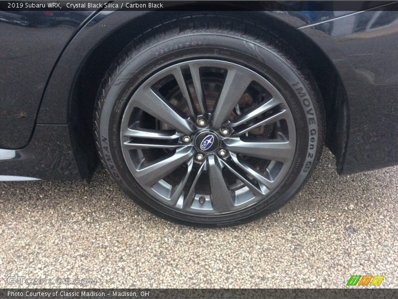 Crystal Black Silica / Carbon Black 2019 Subaru WRX