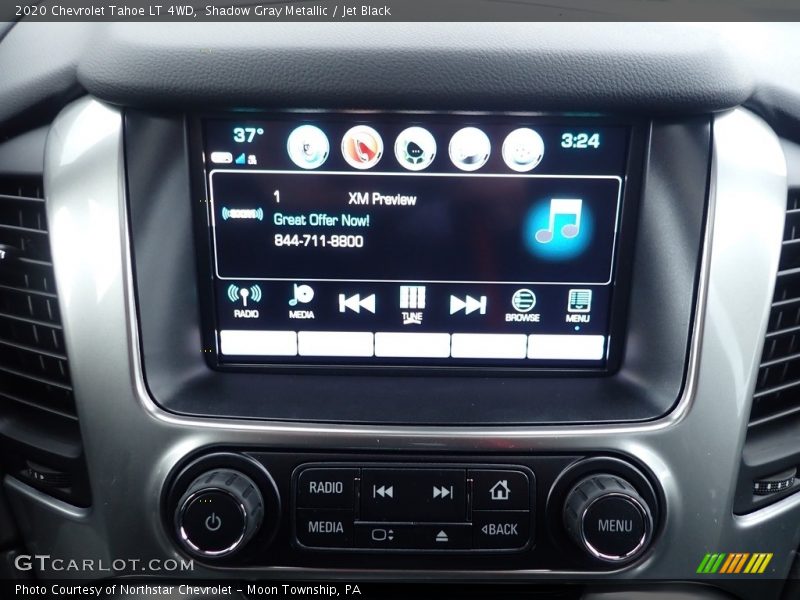 Shadow Gray Metallic / Jet Black 2020 Chevrolet Tahoe LT 4WD