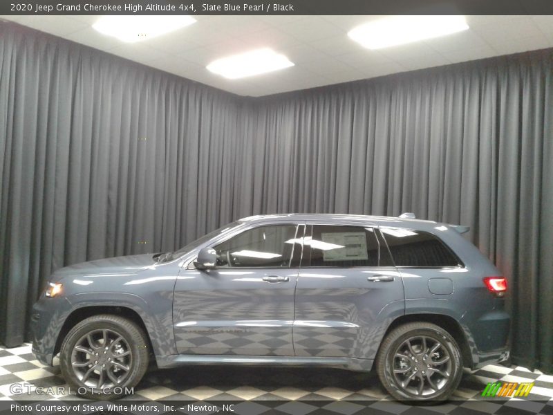 Slate Blue Pearl / Black 2020 Jeep Grand Cherokee High Altitude 4x4