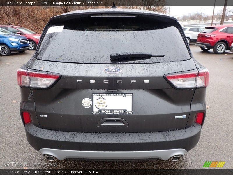 Magnetic Metallic / Sandstone 2020 Ford Escape SE 4WD